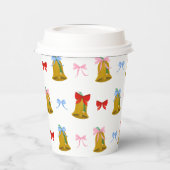 コケットクリスマスベル&ボウクラシックズ 紙コップ (左)