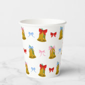 コケットクリスマスベル&ボウクラシックズ 紙コップ (裏面)