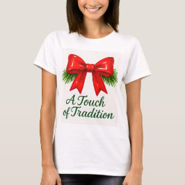 コケットクリスマスリボン — メッシーガールマジック ✨ Tシャツ