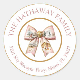 コケットクリスマス出生イエス住所 シール