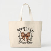 コケットゲームデイサッカーモムズ倶楽部 ラージトートバッグ (正面)