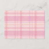 コケットジンガムフランスのテディおむつラッフル エンクロージャーカード (裏面)