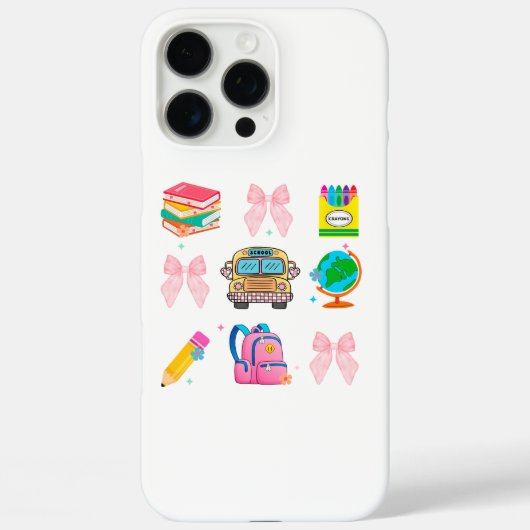コケットスクール新学期ティーシュ Case-Mate iPhoneケース (裏面)