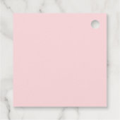 コケットストロベリーファースト誕生日 フェイバータグ (裏面)