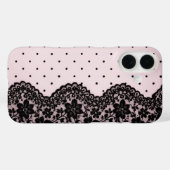 コケットドールポルカレース Case-Mate iPhoneケース (裏面 (横))