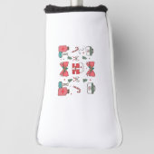 コケットナースボーカスタムナースクリスマスクリスマス ゴルフヘッドカバー (回転90)