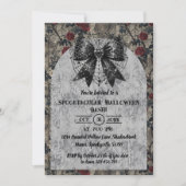 コケットハロウィーンダークボウ 招待状 (正面)