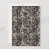 コケットハロウィーンダークボウ 招待状 (裏面)