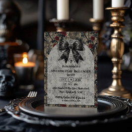 コケットハロウィーンダークボウ 招待状