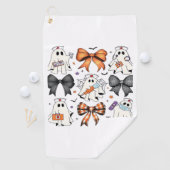 コケットハロウィーン幽霊クラシックナースTシャツ ゴルフタオル (インサイチュ)