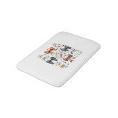 コケットハロウィーン幽霊クラシックナースTシャツ バスマット (アングル)