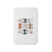 コケットハロウィーン幽霊クラシックナースTシャツ バスマット (正面縦)