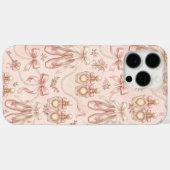 コケットバレエシューズと香水のピンクの美学 Case-Mate iPhoneケース (裏面 (横))