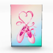 コケットバレエダンススリッパKiniArt フォトブロック (正面)