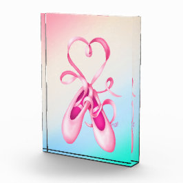 コケットバレエダンススリッパKiniArt フォトブロック