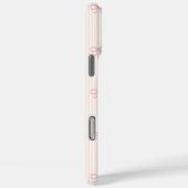 コケットバレエピンクリボン+ボウ+ストライプ Case-Mate iPhoneケース (裏面 / 右)