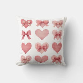 コケットバレンタインピンクハートバレンタイン クッション