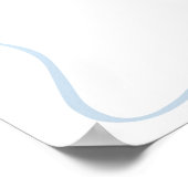 コケットパリジャンカフェフランスのカスタム看板ポスター ポスター (角)