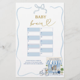 コケットパリジャンカフェベビーブレインゲーム