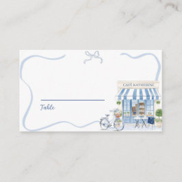 コケットパリジャンカフェ フランスの プレイスカード