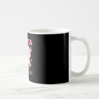 コケットピンクのリボンのお揃いシスター誕生日ガール コーヒーマグカップ