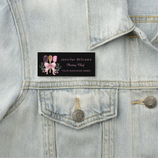 コケットピンクアプリッツベーカリー料理 名札 (インサイチュ)