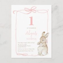 コケットピンクピーターザラビットガール1st誕生日