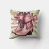 コケットピンクブーツ枕 クッション (裏面)