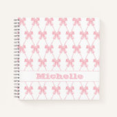 コケットピンクボウの花嫁 ノートブック (正面)