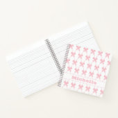 コケットピンクボウの花嫁 ノートブック (内部)