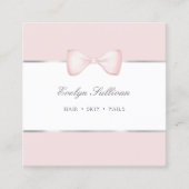 コケットピンクボウスクウェア名刺 スクエア名刺 (正面)