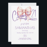 コケットピンクボウ応援21stバースデーフォト 招待状<br><div class="desc">このコケットのピンクボウ応援を選ぶ21stバースデーフォト祝招待状とあなたの友人との21st誕生日。デザインは繊細なピンクエレガントの水玉模様コケット弓を備えている。デザインは繊細で優雅で力強く、シックはっきりしたなピンクと紫のカラーパレッ王室のトを持つ。このデザインはモダンタイポグラフィが簡単に特徴パーソナライズされただ。詳細を追加し、今すぐ招待状とイベントの調整済み備品を注文する。PS:文字はカスタマイズ可能で、テンプレートを他のイベントに適応♥る。必要もしな救済か、追加のカスタマイズまたは一致する製品に対する要求があるか、その他の質問や提案がある場合は、touchを取得する。私はあなたのフィードバックに感謝し、すぐに戻ってくる！</div>