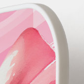 コケットピンクボウ水カラープレイド名 ピックルボールラケット (左詳細)