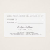 コケットピンクボウ紹介カード (裏面)