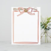 コケットピンク弓スクラップブック作りとジャーナリング (スタンド正面)