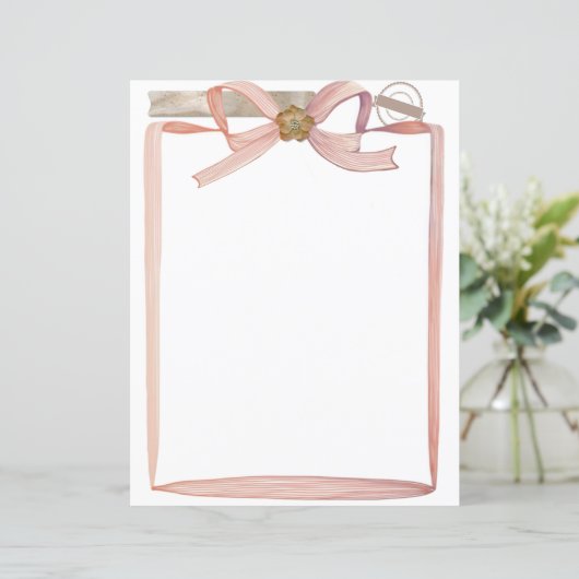 コケットピンク弓スクラップブック作りとジャーナリング (スタンド正面)