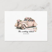 コケットフローラ赤面結婚ピンク詳細 エンクロージャーカード (裏面)