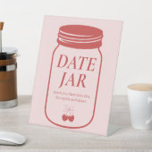 コケットブライダルシャワーゲームデイトナイトアイディアサイン 台座サイン (インサイチュ)