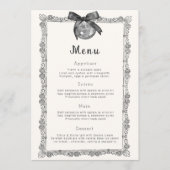 コケットブラックボウ&ディスコシック誕生日 メニュー (正面)