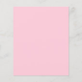 コケットベビー名レースベビーシャワーゲーム (裏面)