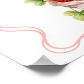 コケットベリーインラブフォトブースパーティーサイン ポスター (角)