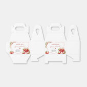 コケットベリーインラブブライダルシャワービーフボックス フェイバーボックス (折り畳みなし)