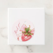 コケットベリースイートベビーシャワーメッセージカード フェイバータグ (インサイチュ)