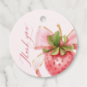 コケットベリースイートベビーシャワーメッセージカード フェイバータグ (正面)