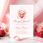 コケットベリースウィートフローラベビーシャワー招待状 招待状