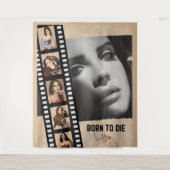 コケットベージュトロピコ90sエステティックラナデルレイ タペストリー (正面)