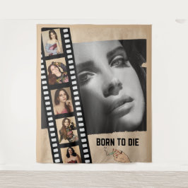 コケットベージュトロピコ90sエステティックラナデルレイ タペストリー