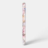 コケットボウと桜のロマンティックピンク SAMSUNG GALAXYケース (左側面)