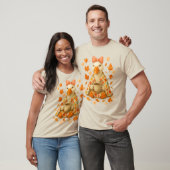 コケットボウのガチョウとコーヒー毛布で感じる秋の気配 Tシャツ (ユニセックス)