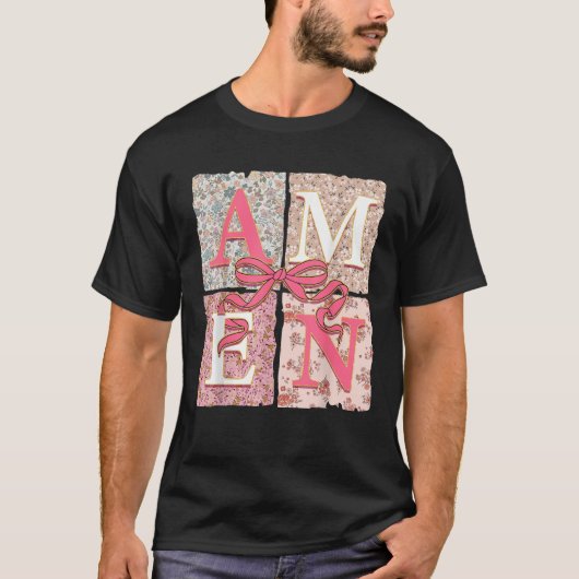 コケットボウイースターボホフローライースタークリスチャンA Tシャツ (正面)